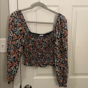Long sleeve blouse